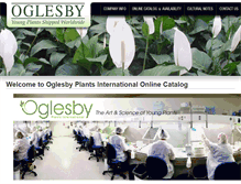 Tablet Screenshot of oglesbytc.com